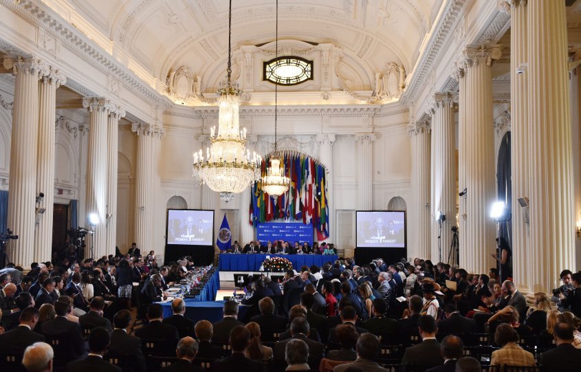 Sociedad Civil en la 48 Asamblea General de la OEA - FADEP