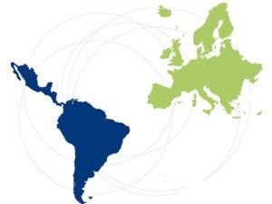 Relación empleo/tasa de fecundidad en Europa y América Latina